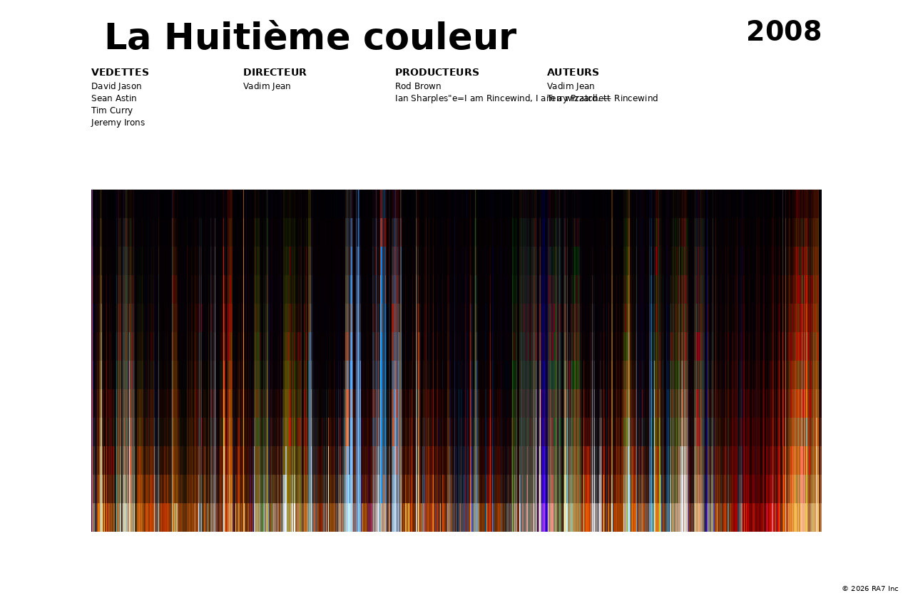 Aperçu de l’affiche pour La Huitième couleur